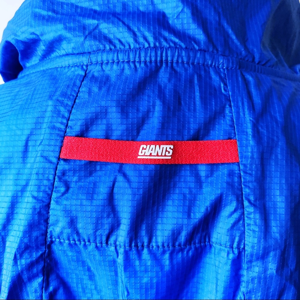 Nike NFL New York Giants Alpha Rush PO Jacket Blue Red Mens Medium / XL - Picture 6 of 8